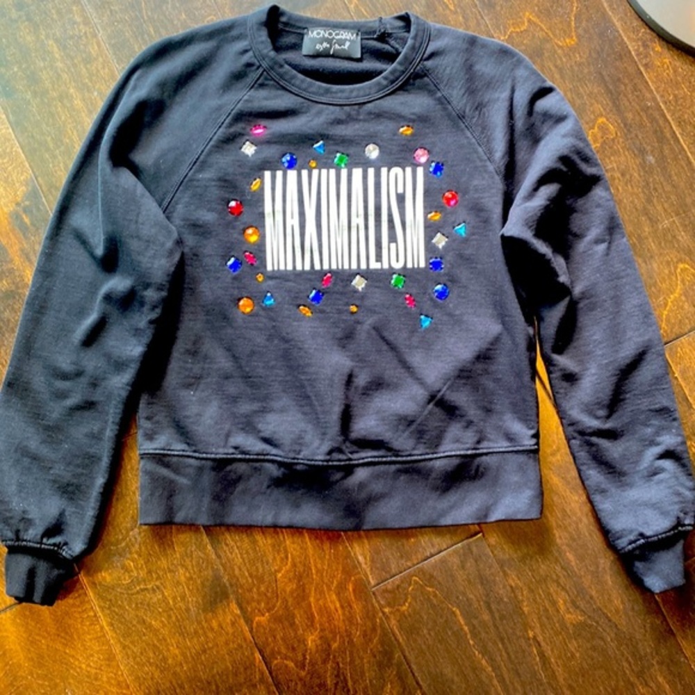 Monogram The Brand NWOT Maximalism Sweatshirt XS